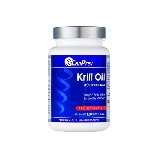Krill Oil Huile de krill CanPrev (120 gélules)