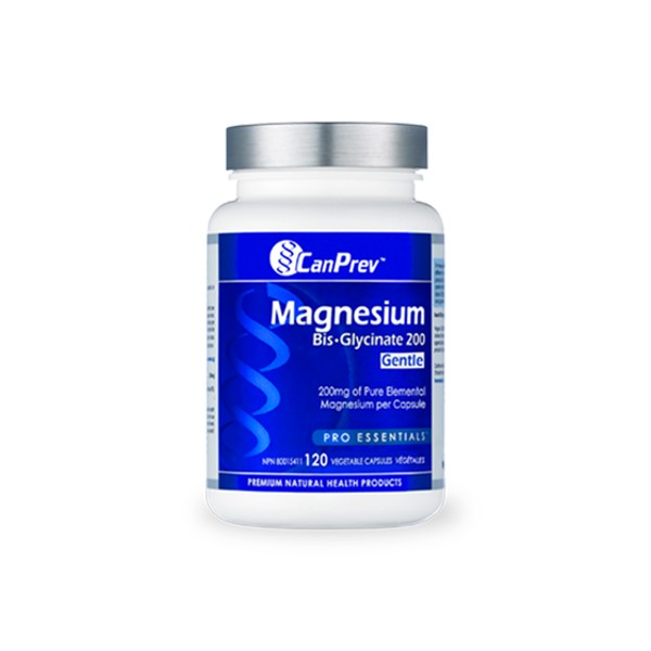 Magnesium Bis-Glycinate 200 CanPrev (120 capsules)