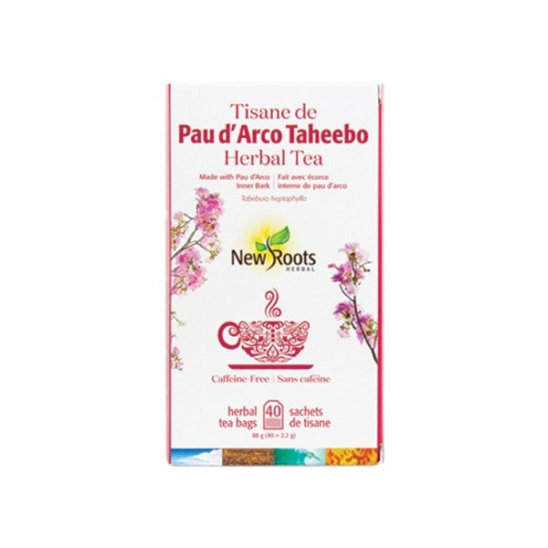 Pau d'Arco Taheebo- Tisane- New Roots (40 sachets)