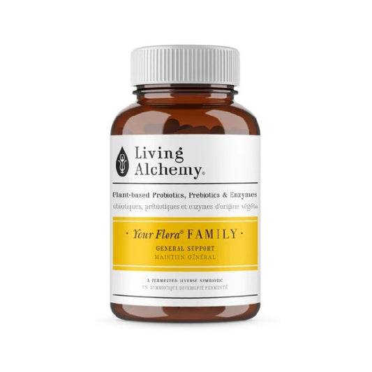 Votre flore FAMILIALE- Living Alchemy (60 capsules)
