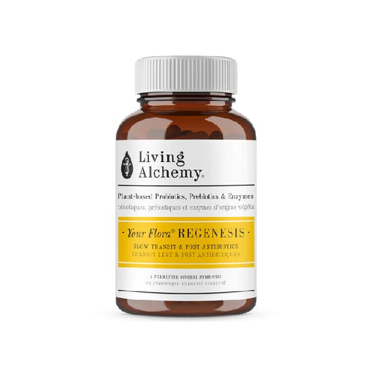 Votre Flore Probiotique RÉGÉNÉRANTE- Living Alchemy (120 capsules)