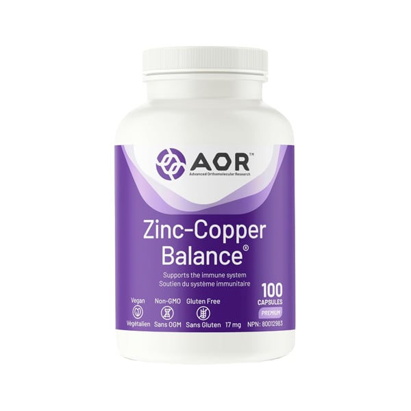 Zinc-Copper Balance AOR (100 caps)
