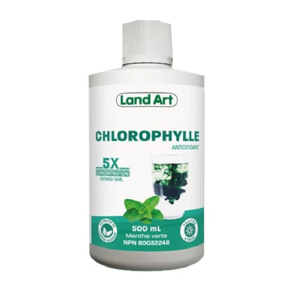 Chlorophylle Menthe concentrée 5X Land Art (500ml)