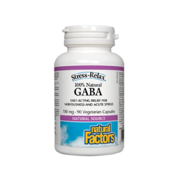 GABA 100mg Natural Factors (90 capsules)