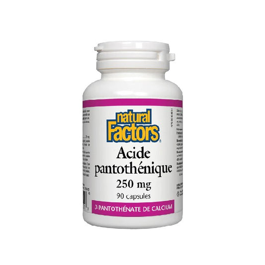 Acide pantothénique Natural Factors (90 capsules)