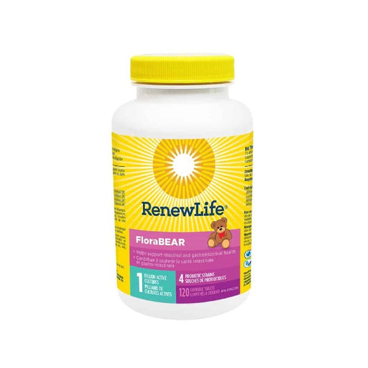 FloraBear RenewLife (120 comprimés) à croquer
