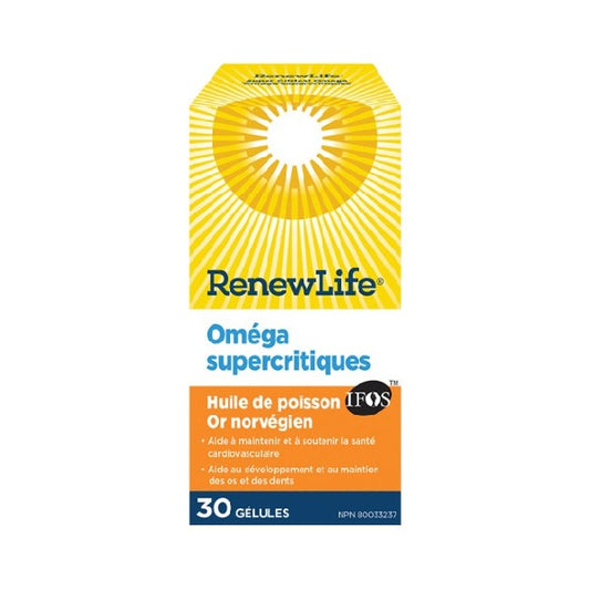 Oméga supercritiques RenewLife (30 gélules)