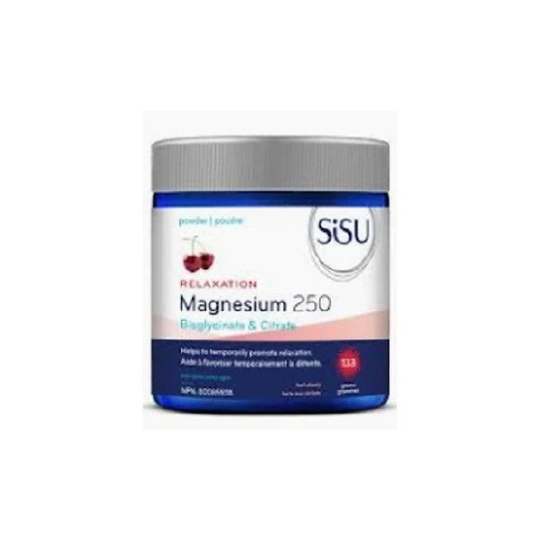 Magnesium 250 Relaxation arôme tarte aux cerises SiSu (133 grammes)