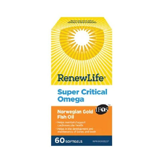Oméga supercritiques RenewLife (60 gélules)