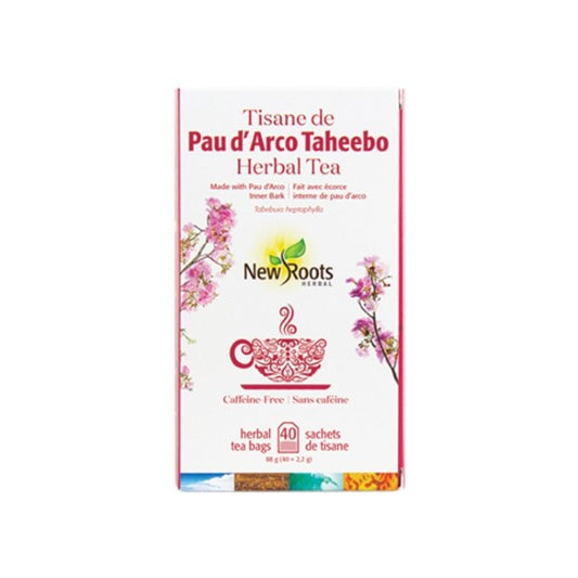 Pau d'Arco Taheebo- Tisane- New Roots (40  sachets)
