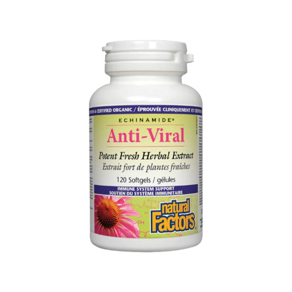 Anti-Viral Echinamide Natural Factors (120 gélules)
